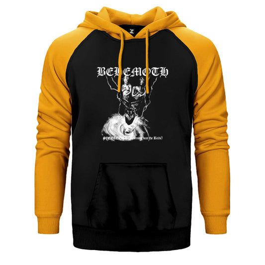 Behemoth Sventevith Çift Renk Reglan Kol Sweatshirt / Hoodie