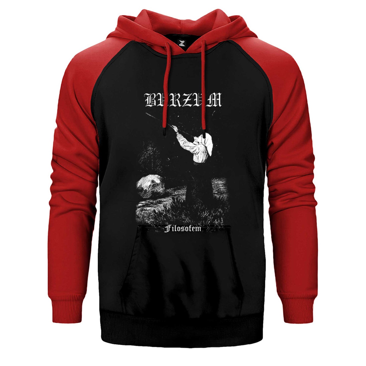 Burzum Filosofem Çift Renk Reglan Kol Sweatshirt / Hoodie