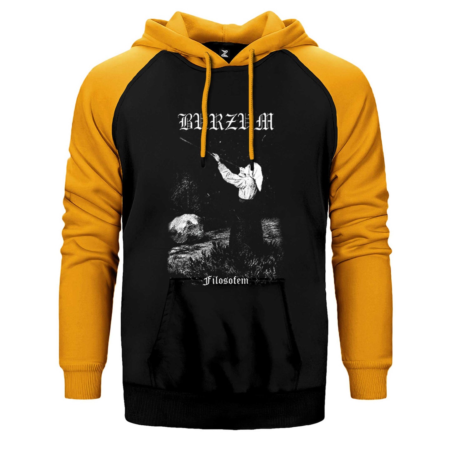 Burzum Filosofem Çift Renk Reglan Kol Sweatshirt / Hoodie