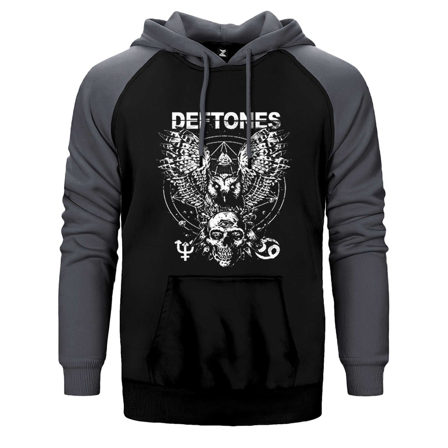 Deftones Diamond Eyes Çift Renk Reglan Kol Sweatshirt / Hoodie