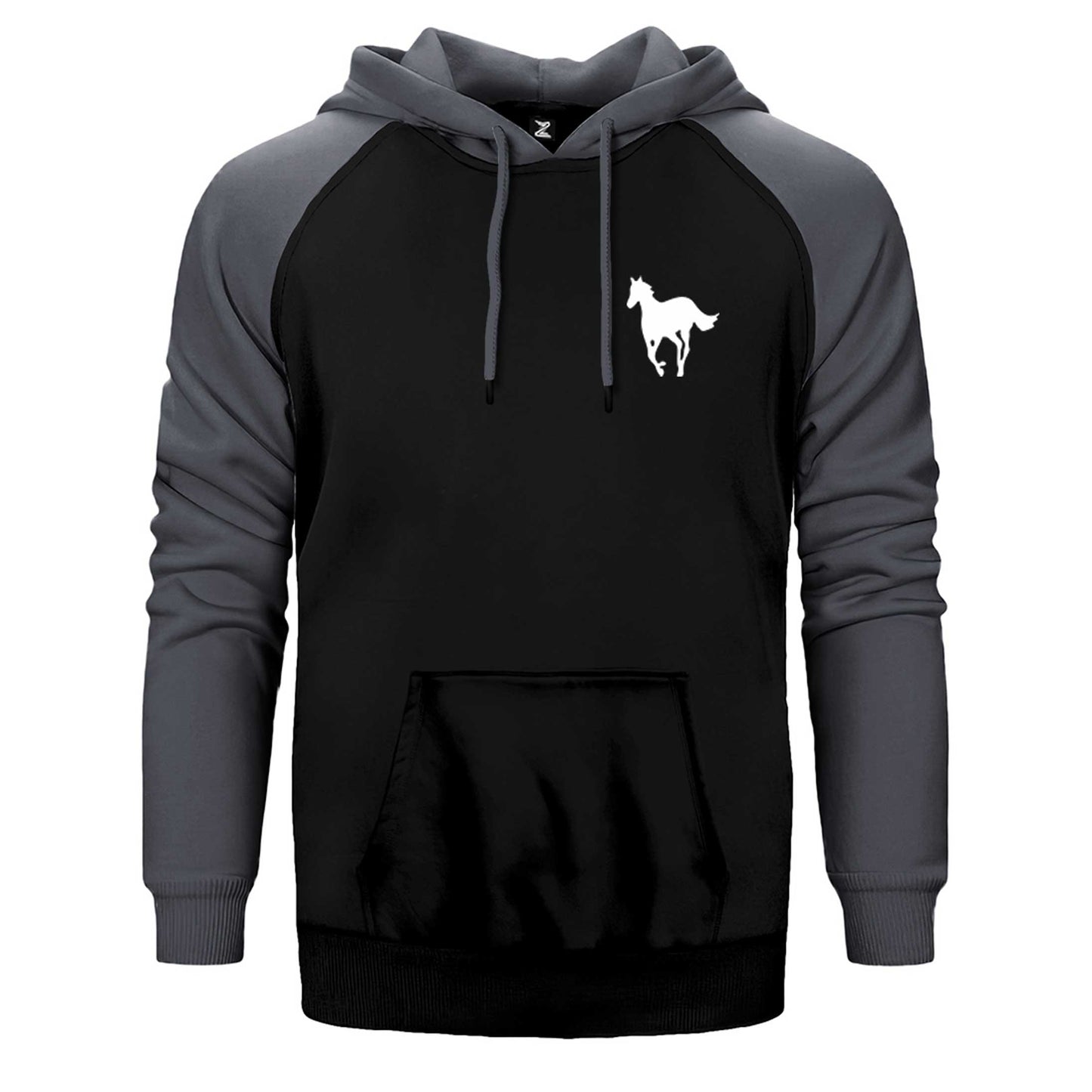 Deftones White Pony Logo Çift Renk Reglan Kol Sweatshirt / Hoodie