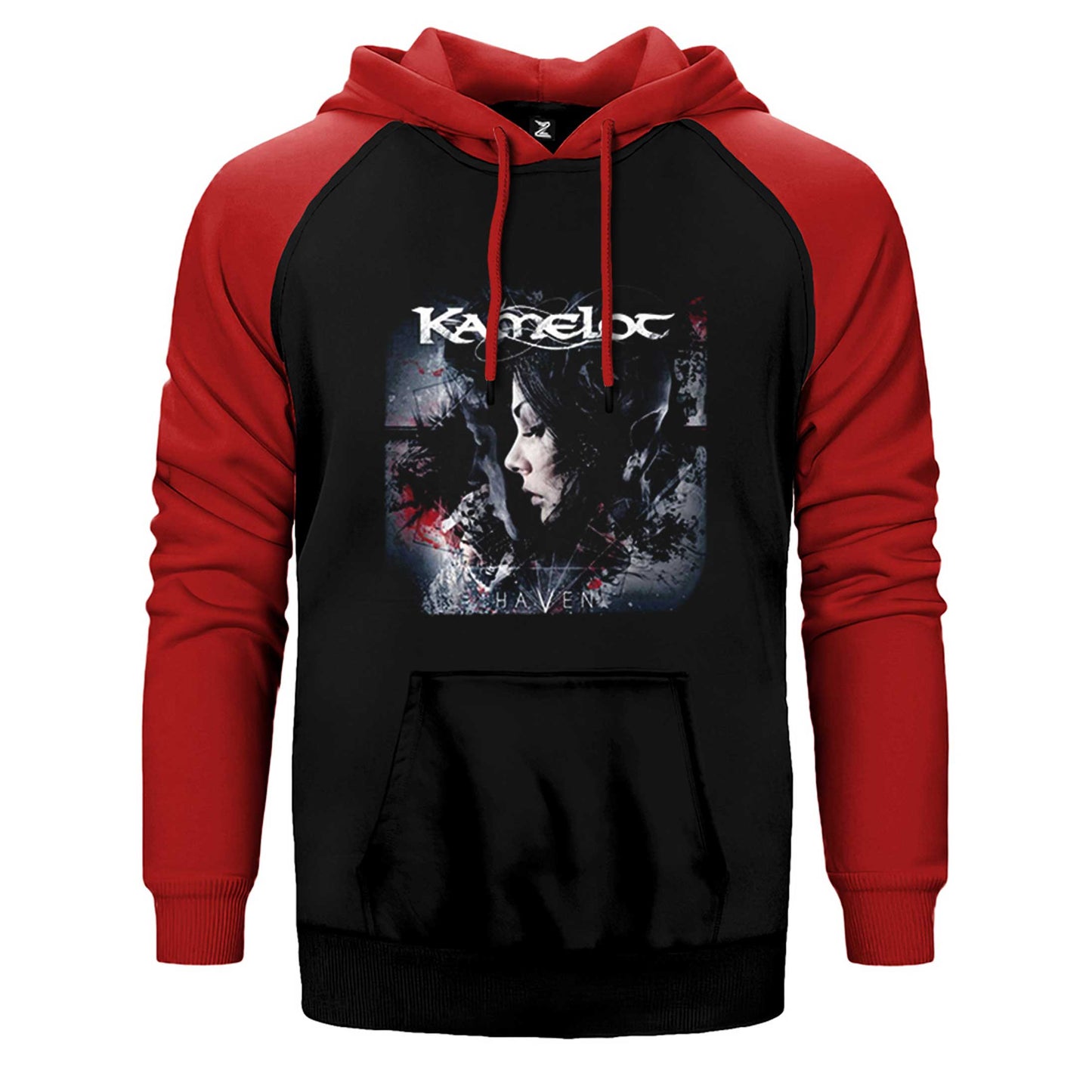 Kamelot Haven Çift Renk Reglan Kol Sweatshirt / Hoodie