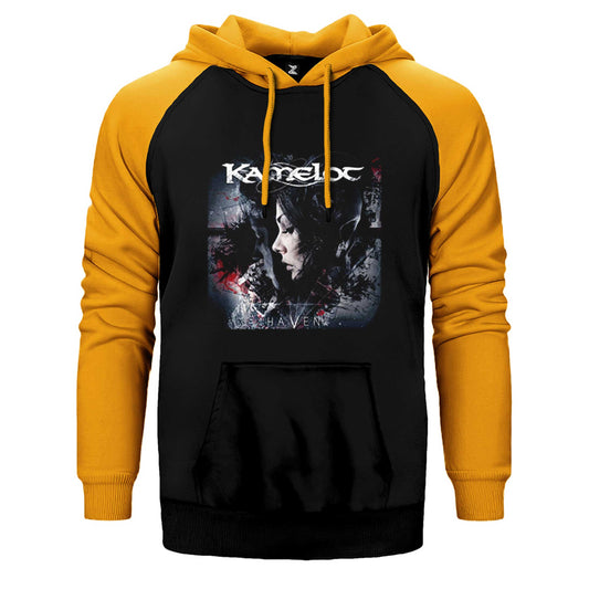 Kamelot Haven Çift Renk Reglan Kol Sweatshirt / Hoodie
