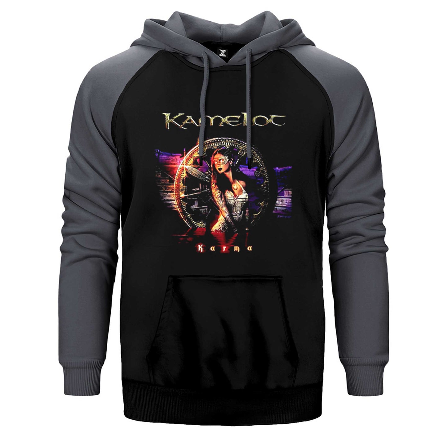 Kamelot Karma Çift Renk Reglan Kol Sweatshirt / Hoodie