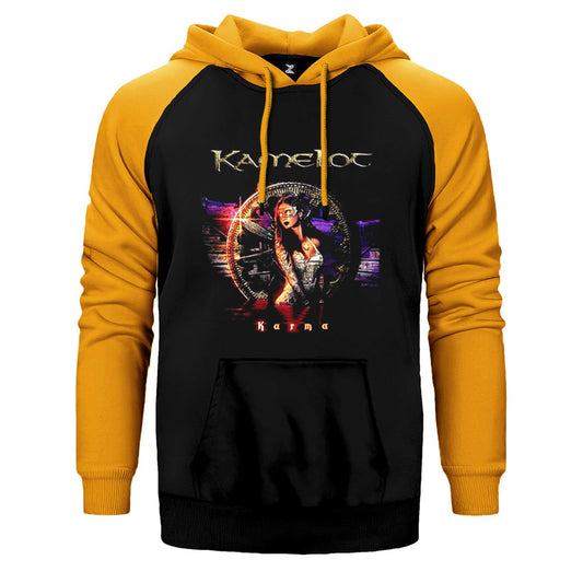 Kamelot Karma Çift Renk Reglan Kol Sweatshirt / Hoodie