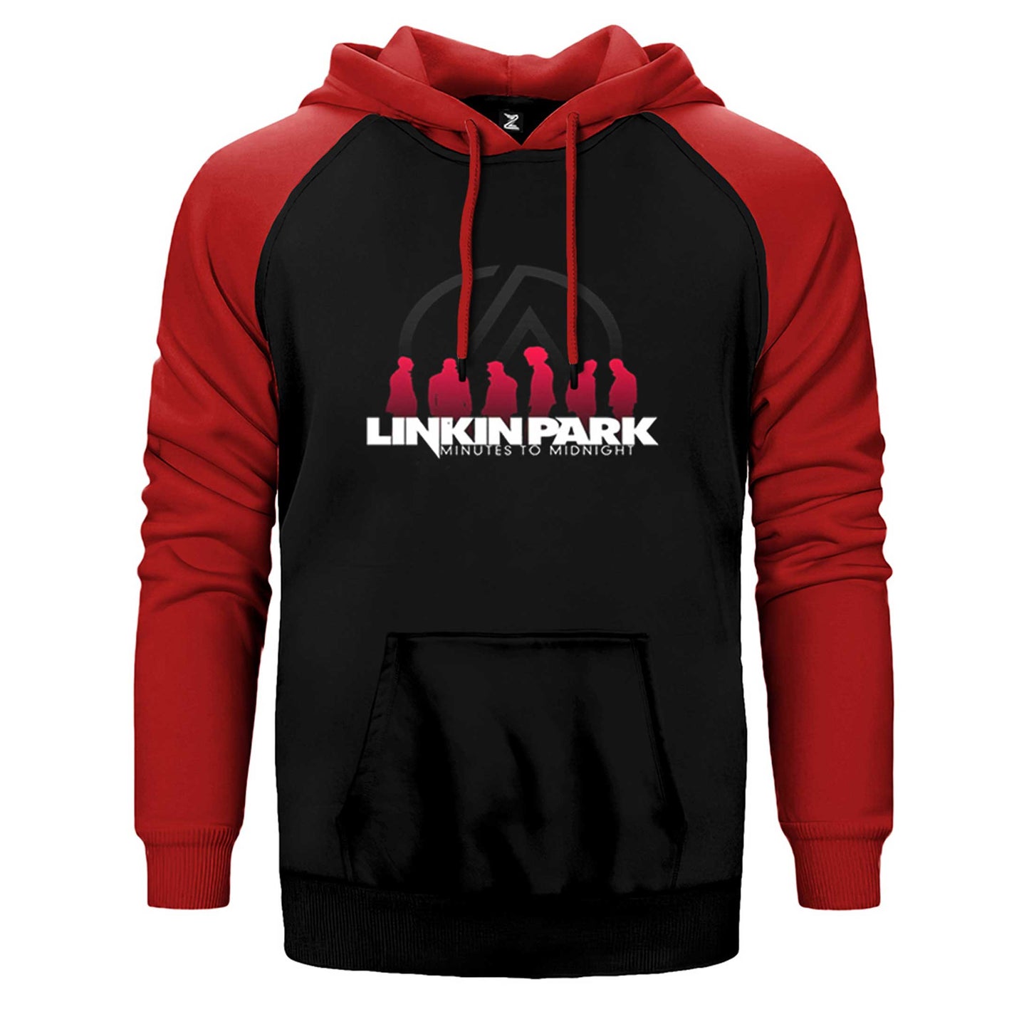 Linkin Park Minutes To Midnight Çift Renk Reglan Kol Sweatshirt / Hoodie