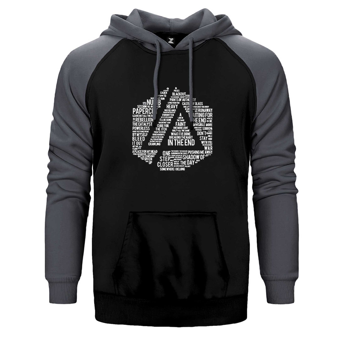 Linkin Park Sleeveless Çift Renk Reglan Kol Sweatshirt / Hoodie