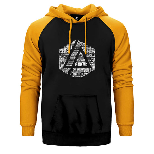 Linkin Park Sleeveless Çift Renk Reglan Kol Sweatshirt / Hoodie