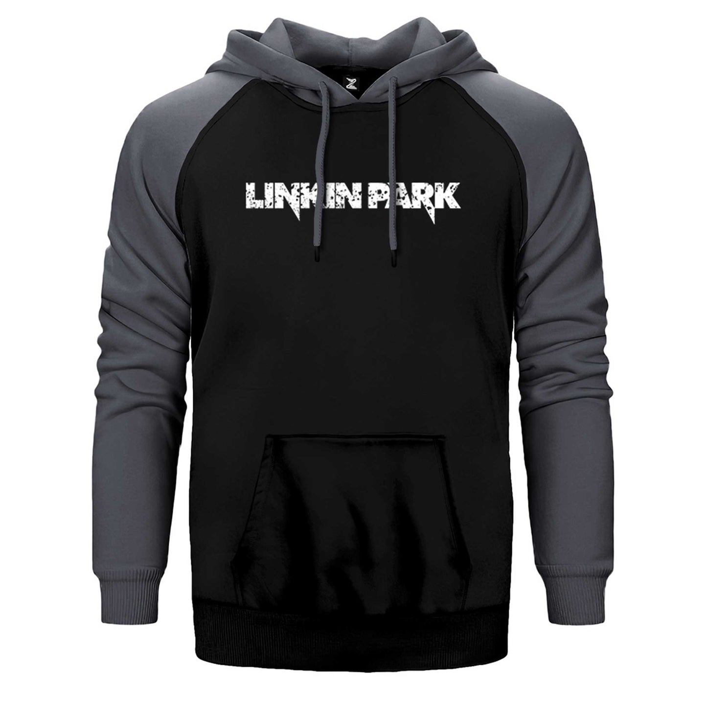 Linkin Park Yazı Çift Renk Reglan Kol Sweatshirt / Hoodie