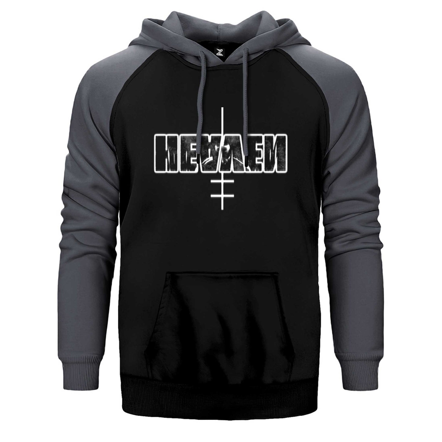Marilyn Manson Heaven Çift Renk Reglan Kol Sweatshirt / Hoodie
