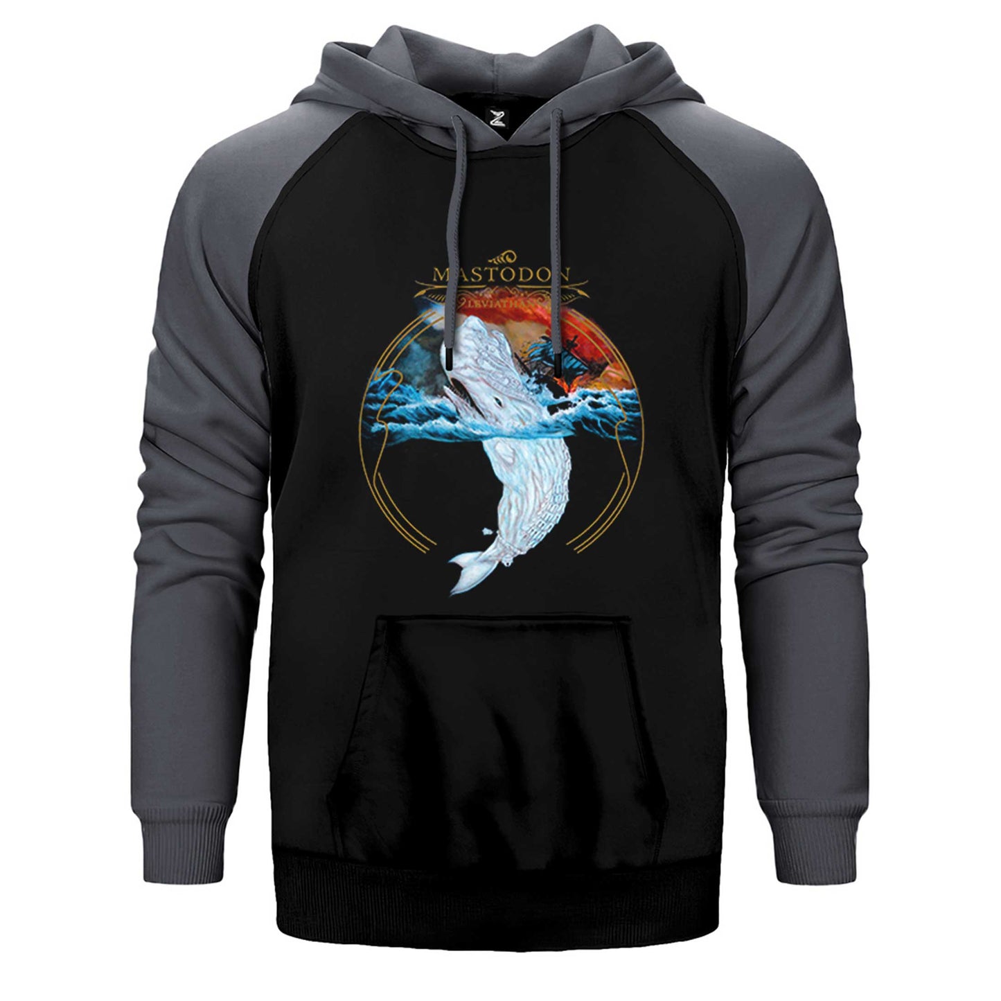Mastodon Leviathan Çift Renk Reglan Kol Sweatshirt / Hoodie