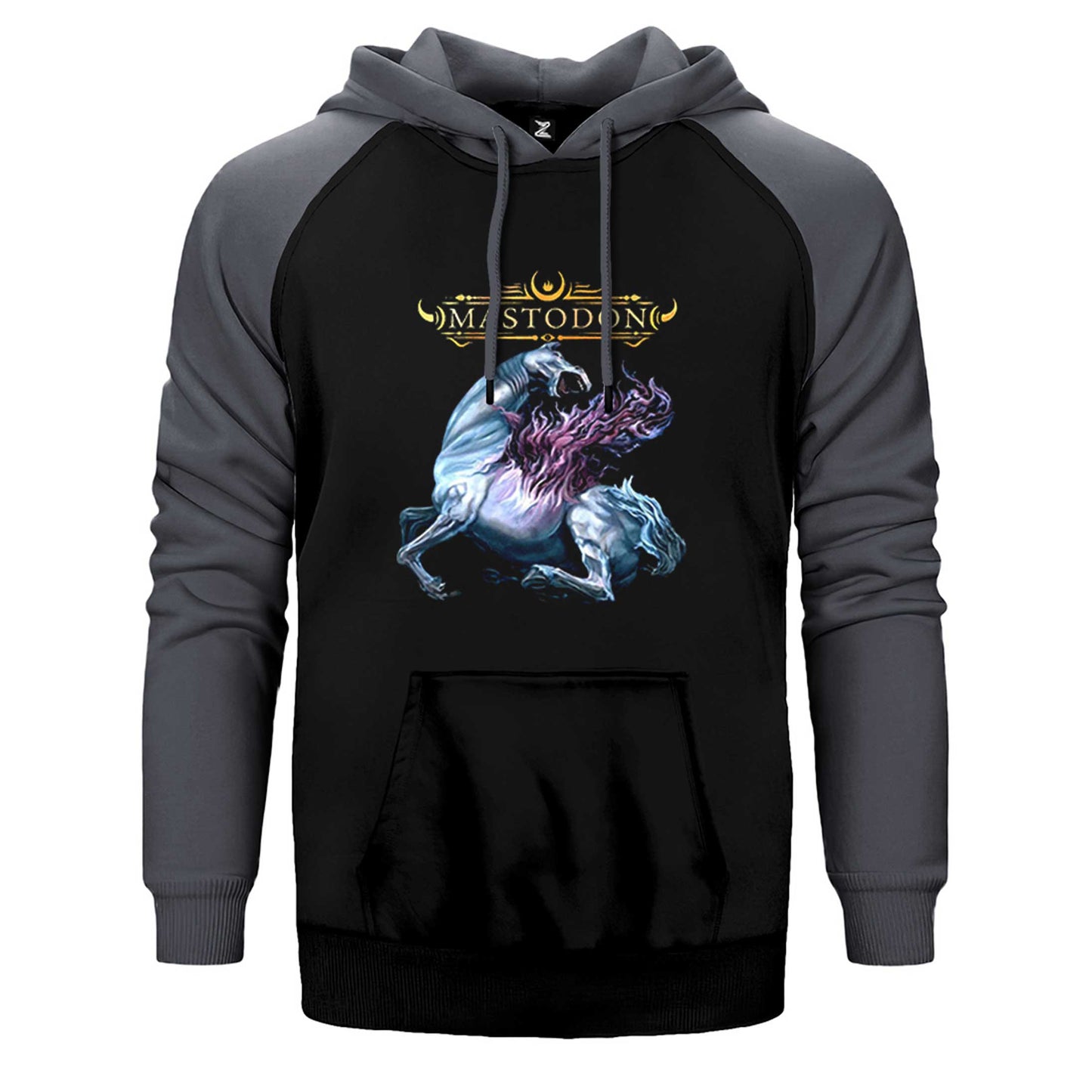 Mastodon Remission Çift Renk Reglan Kol Sweatshirt / Hoodie