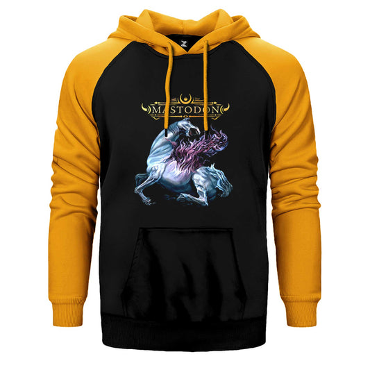 Mastodon Remission Çift Renk Reglan Kol Sweatshirt / Hoodie