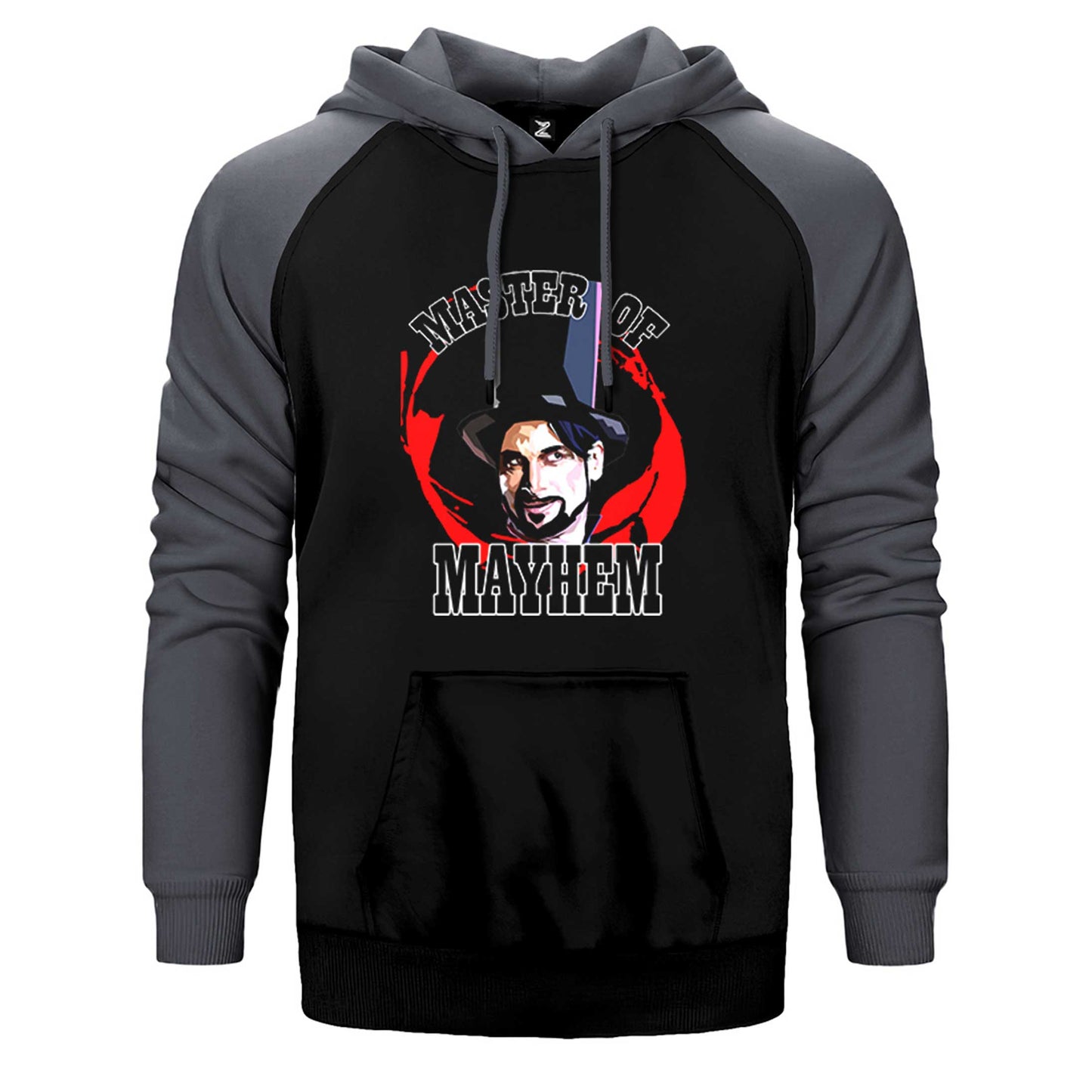 Master Of Mayhem Julian Slink Çift Renk Reglan Kol Sweatshirt / Hoodie