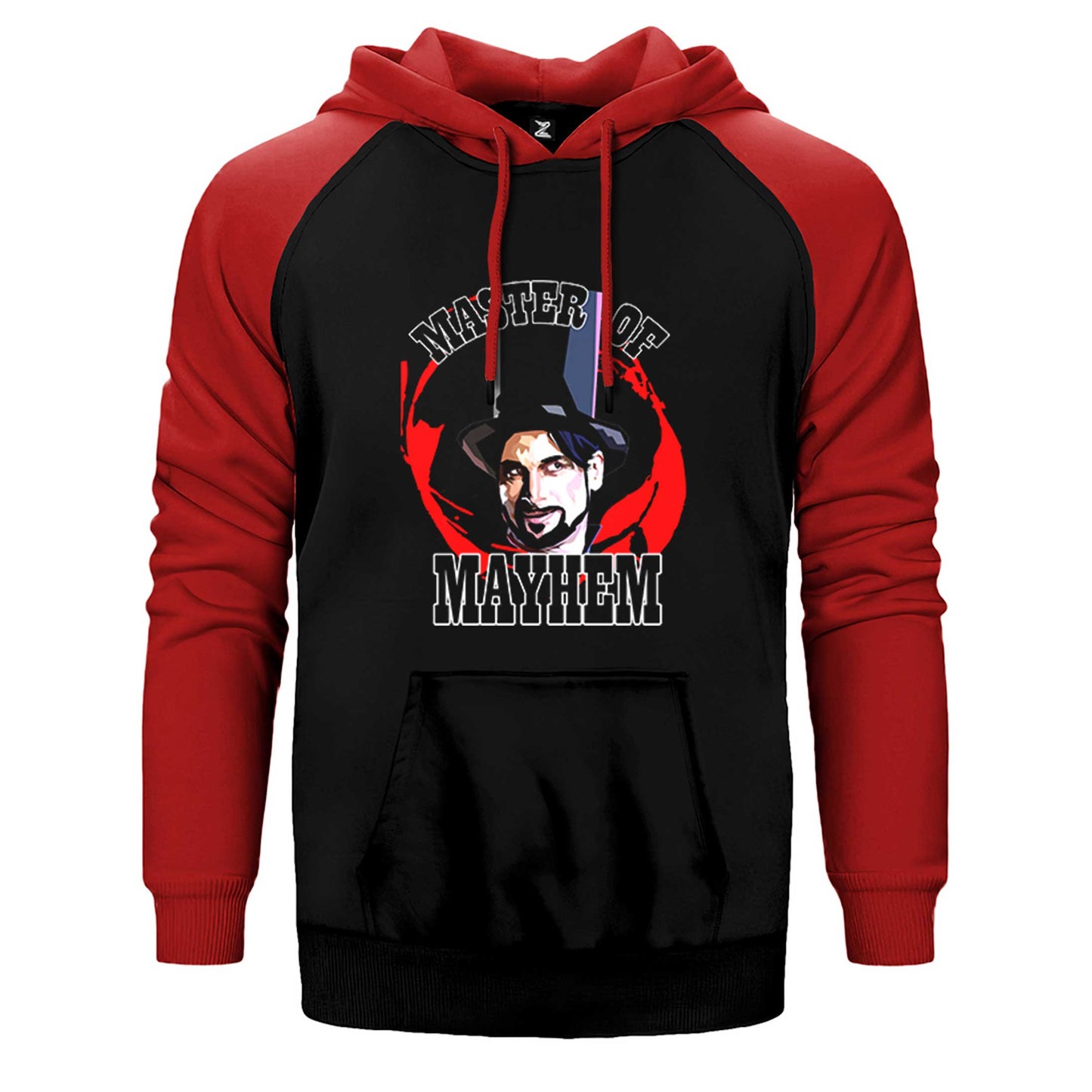 Master Of Mayhem Julian Slink Çift Renk Reglan Kol Sweatshirt / Hoodie