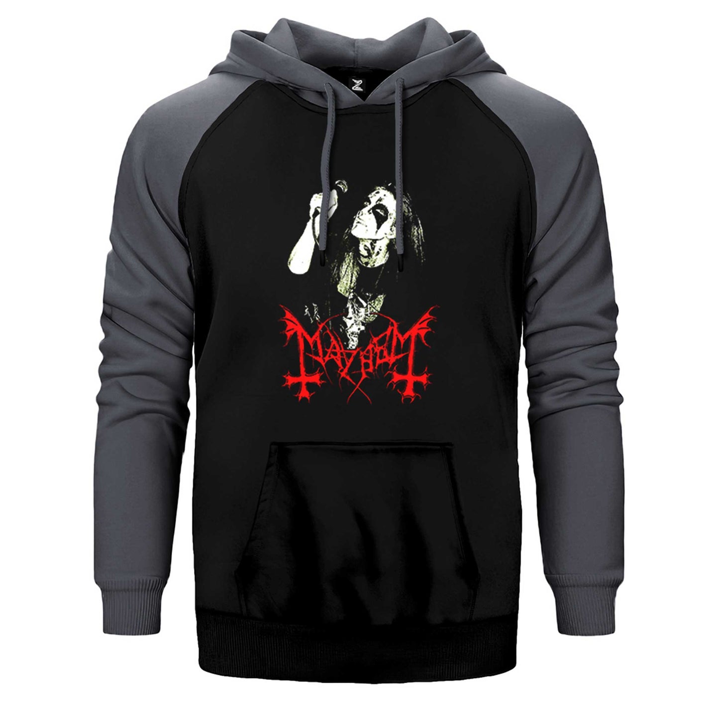 Mayhem Rotten Dead Çift Renk Reglan Kol Sweatshirt / Hoodie