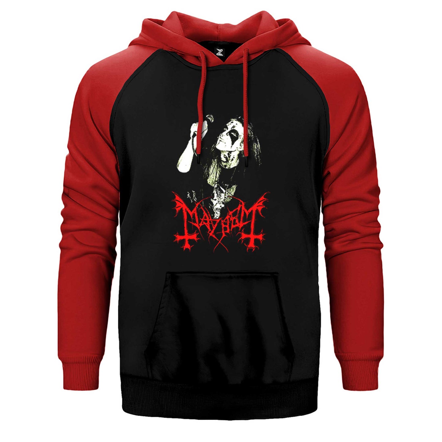 Mayhem Rotten Dead Çift Renk Reglan Kol Sweatshirt / Hoodie