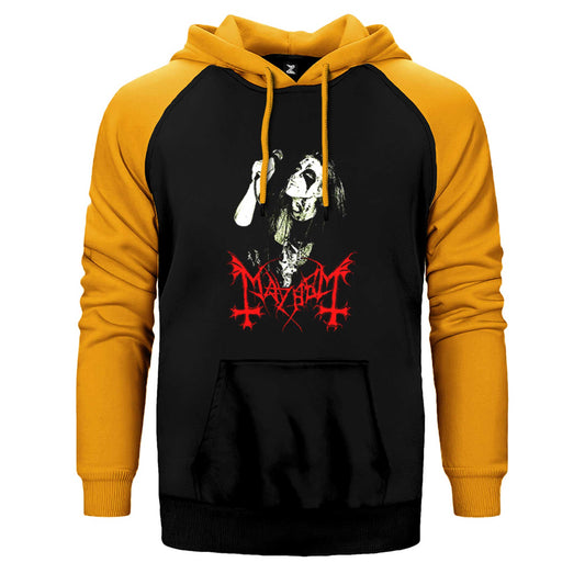 Mayhem Rotten Dead Çift Renk Reglan Kol Sweatshirt / Hoodie