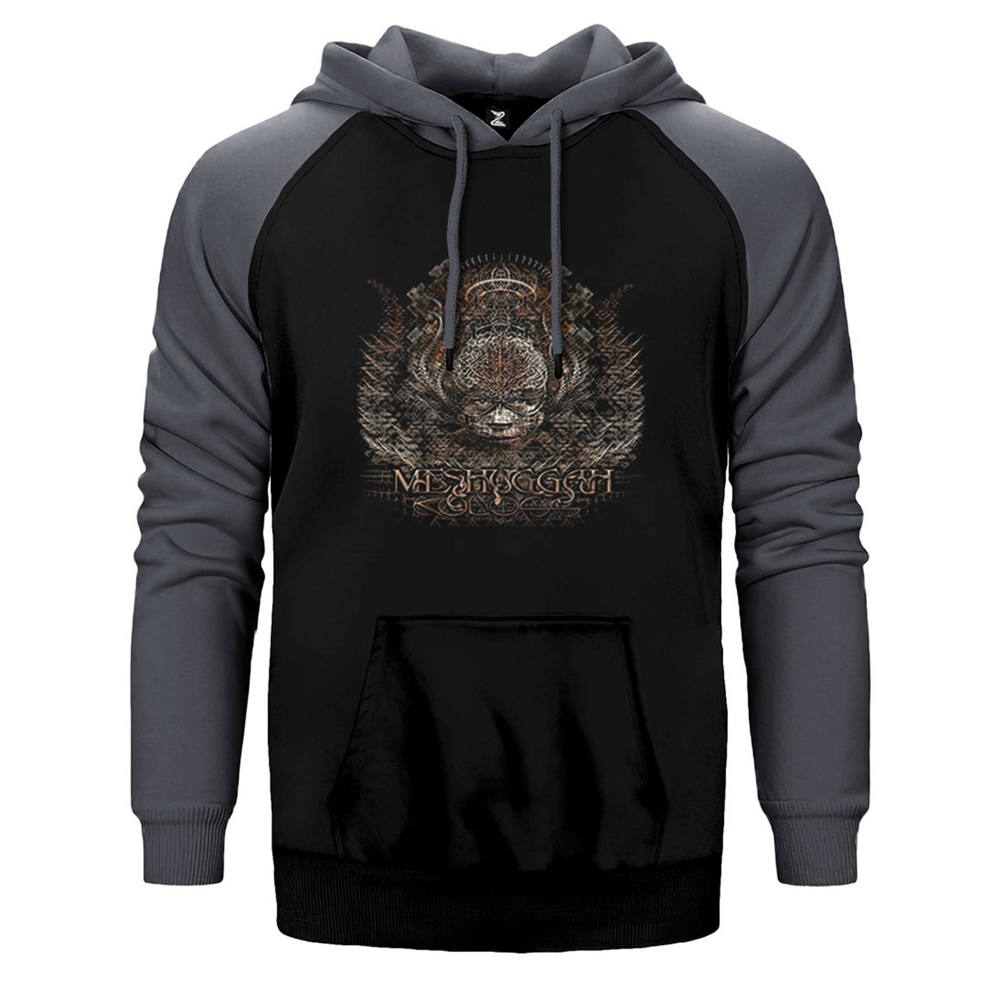 Meshuggah Koloss Çift Renk Reglan Kol Sweatshirt / Hoodie