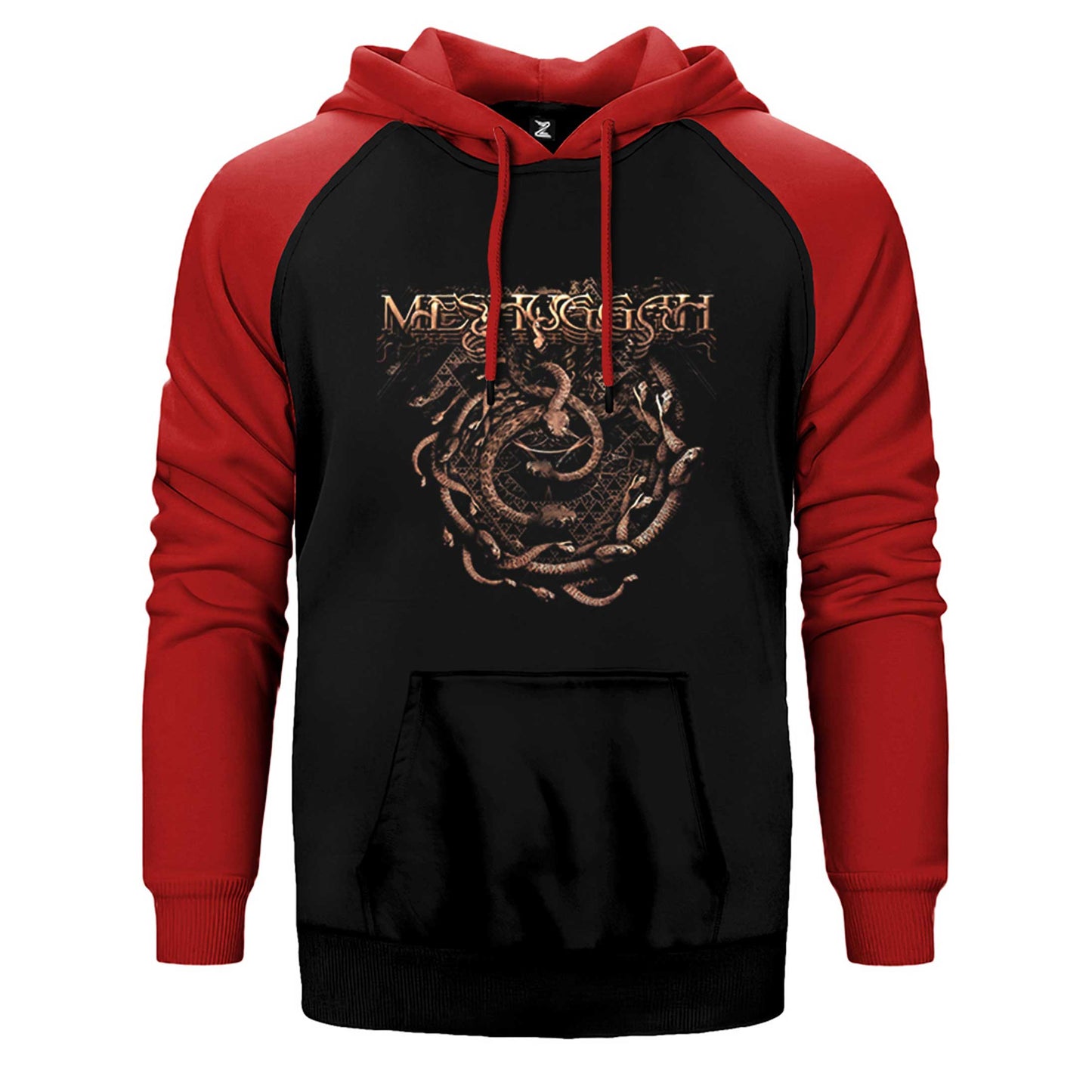 Meshuggah The Ophidian Trek Çift Renk Reglan Kol Sweatshirt / Hoodie