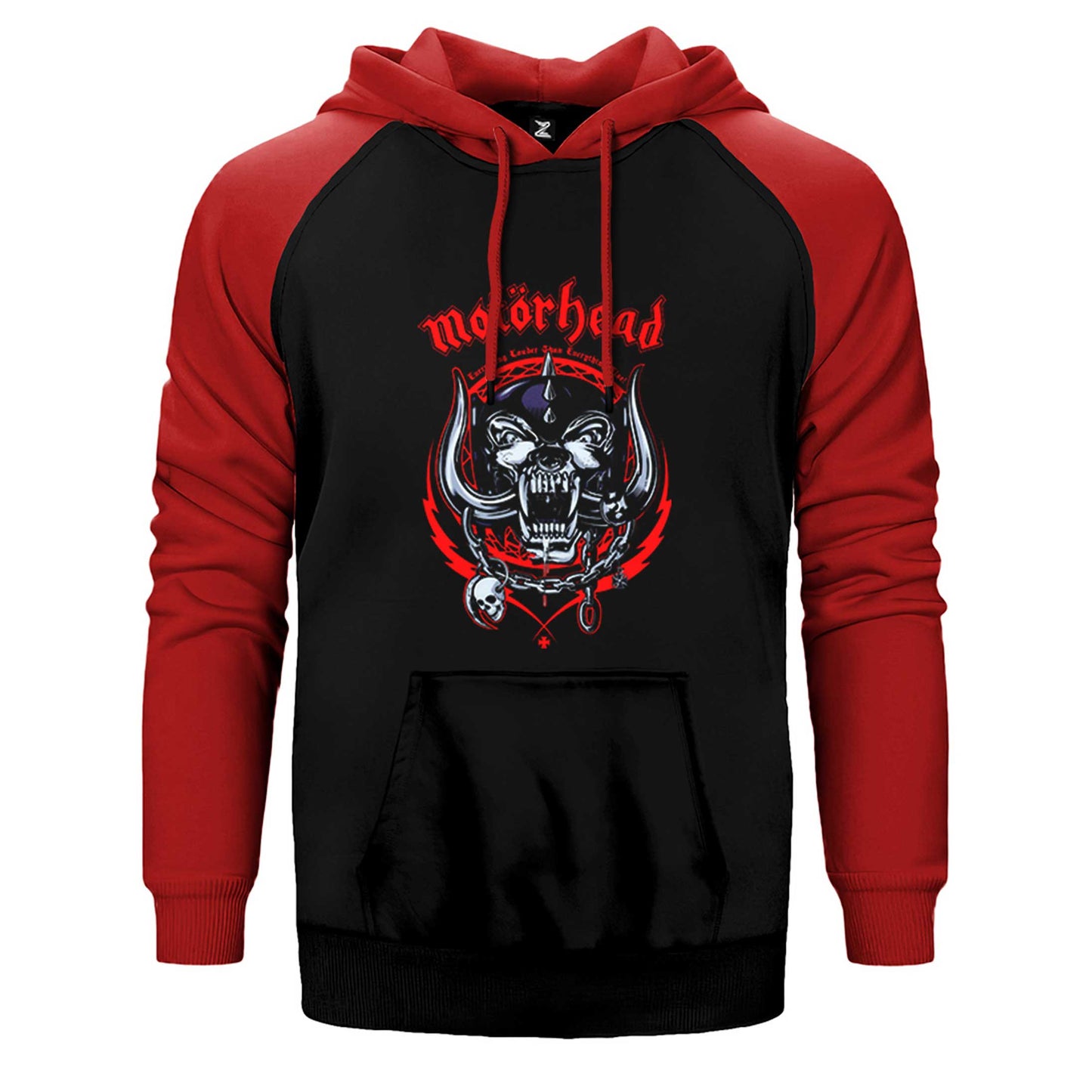 Motörhead Everything Louder Çift Renk Reglan Kol Sweatshirt / Hoodie
