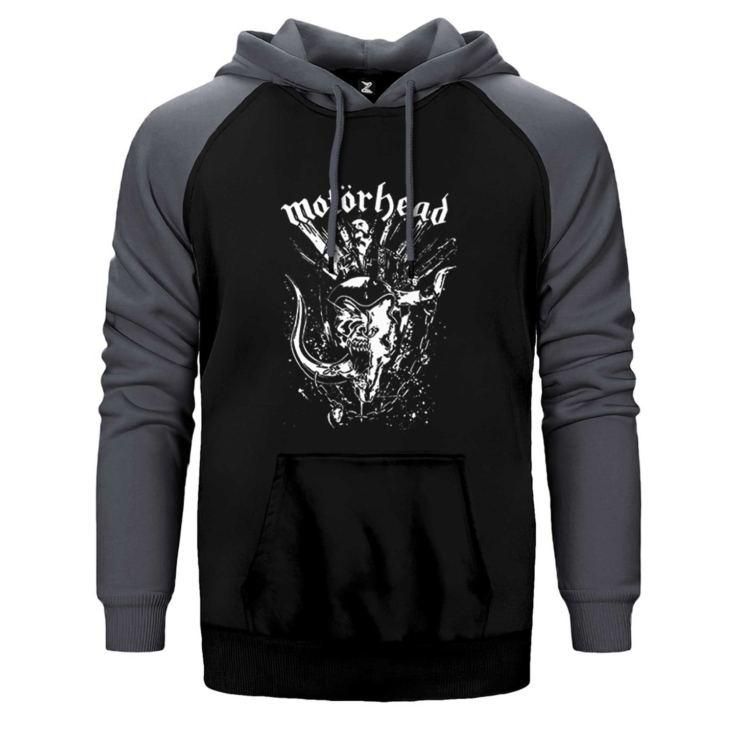 Motörhead Lemmy Kilmister Konser Çift Renk Reglan Kol Sweatshirt / Hoodie