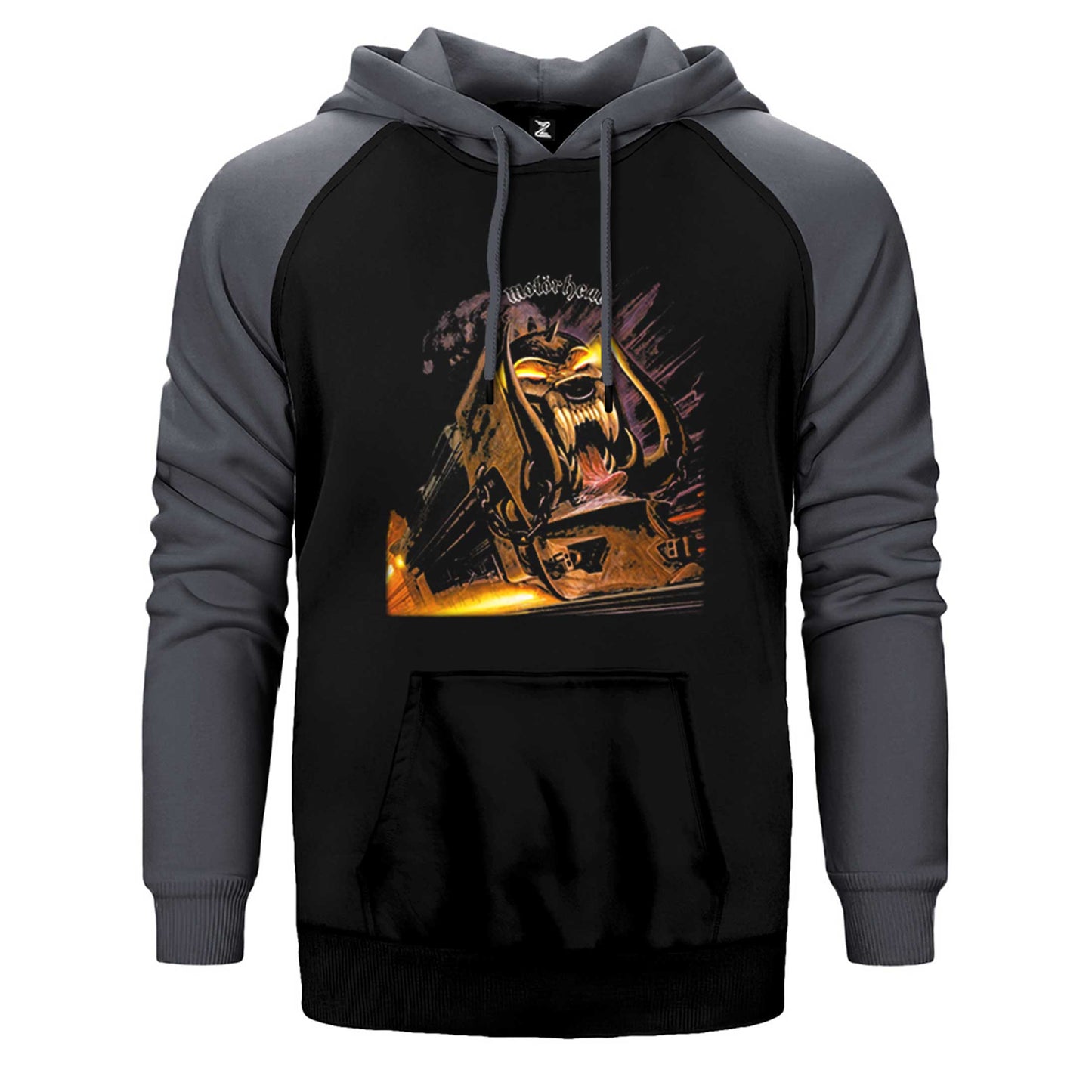 Motörhead Orgasmatron Çift Renk Reglan Kol Sweatshirt / Hoodie