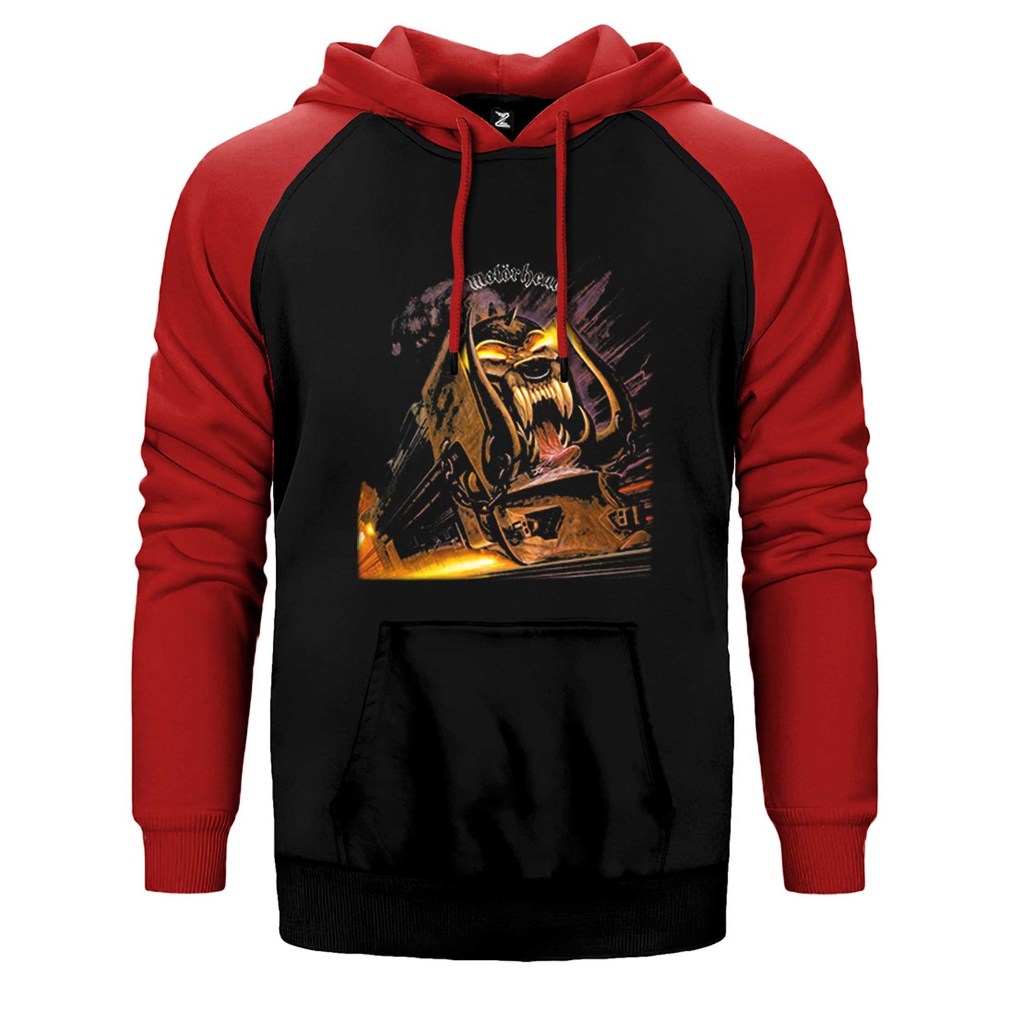 Motörhead Orgasmatron Çift Renk Reglan Kol Sweatshirt / Hoodie