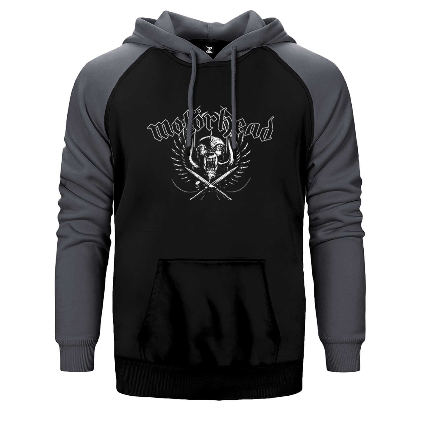 Motörhead Reportage Çift Renk Reglan Kol Sweatshirt / Hoodie