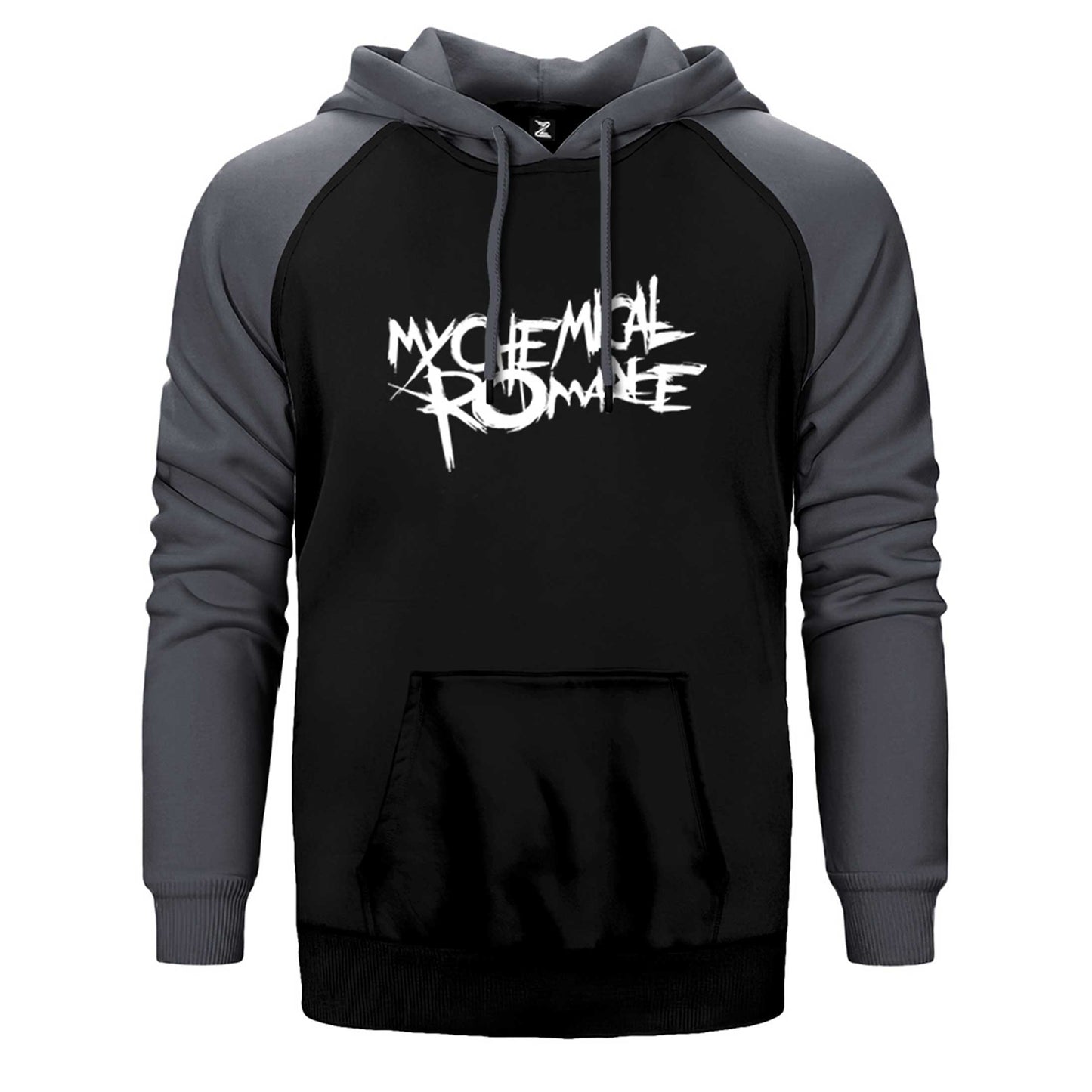 My Chemical Romance Logo Çift Renk Reglan Kol Sweatshirt / Hoodie