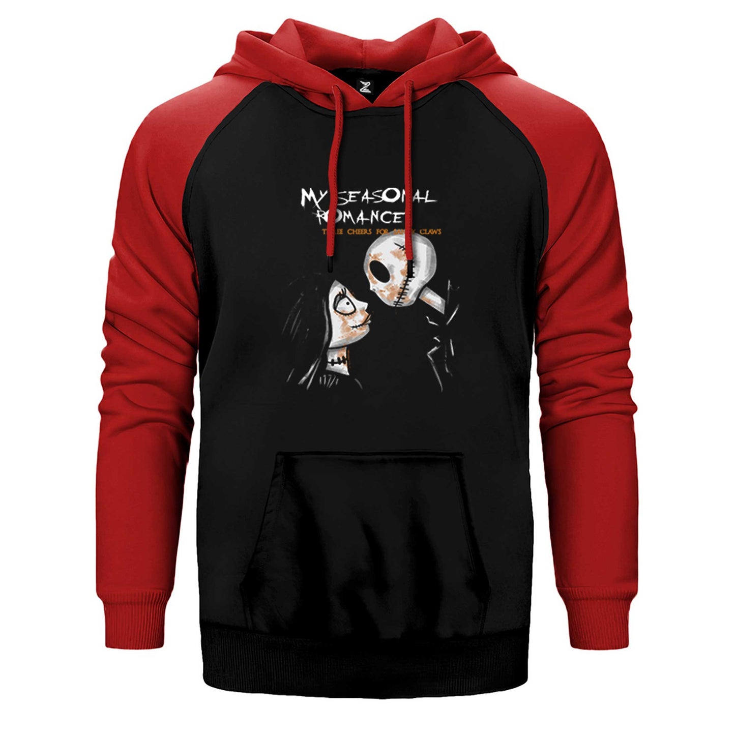 My Chemical Romance Three Cheers Grafiti Çift Renk Reglan Kol Sweatshirt / Hoodie