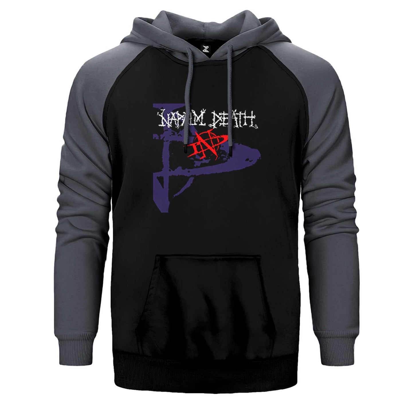 Napalm Death Greed Killing Çift Renk Reglan Kol Sweatshirt / Hoodie