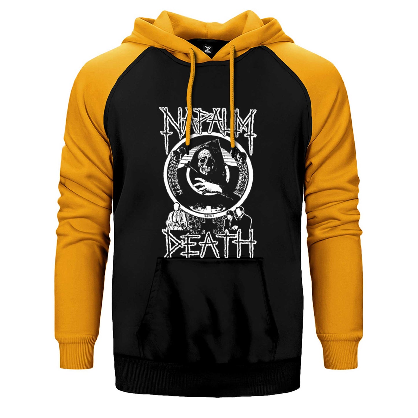 Napalm Death Smear Campaign Çift Renk Reglan Kol Sweatshirt / Hoodie