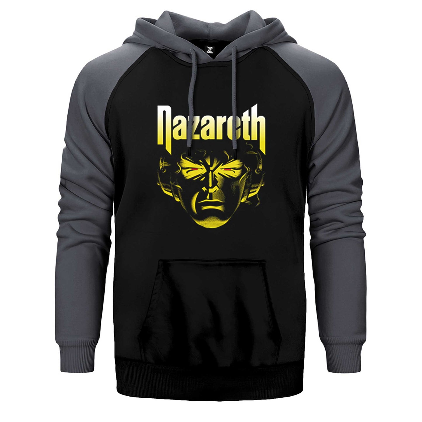 Nazareth Face Çift Renk Reglan Kol Sweatshirt / Hoodie