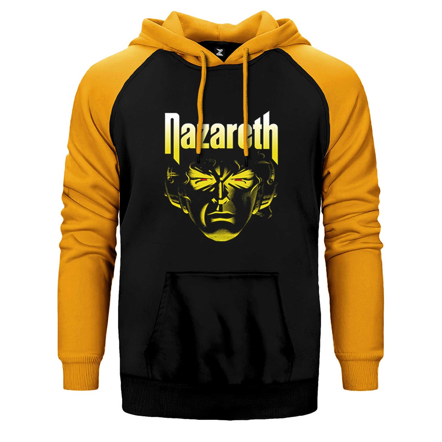 Nazareth Face Çift Renk Reglan Kol Sweatshirt / Hoodie