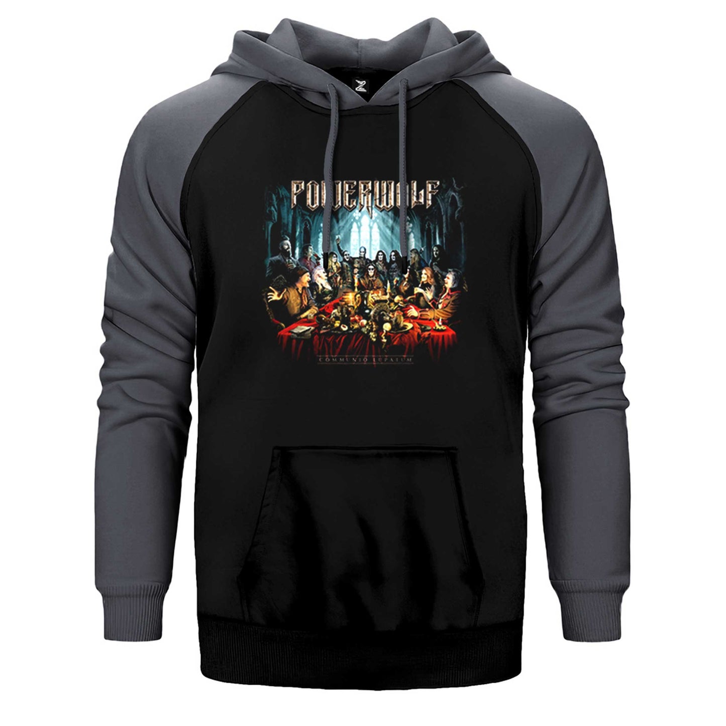 Powerwolf Communio Lupatum Çift Renk Reglan Kol Sweatshirt / Hoodie