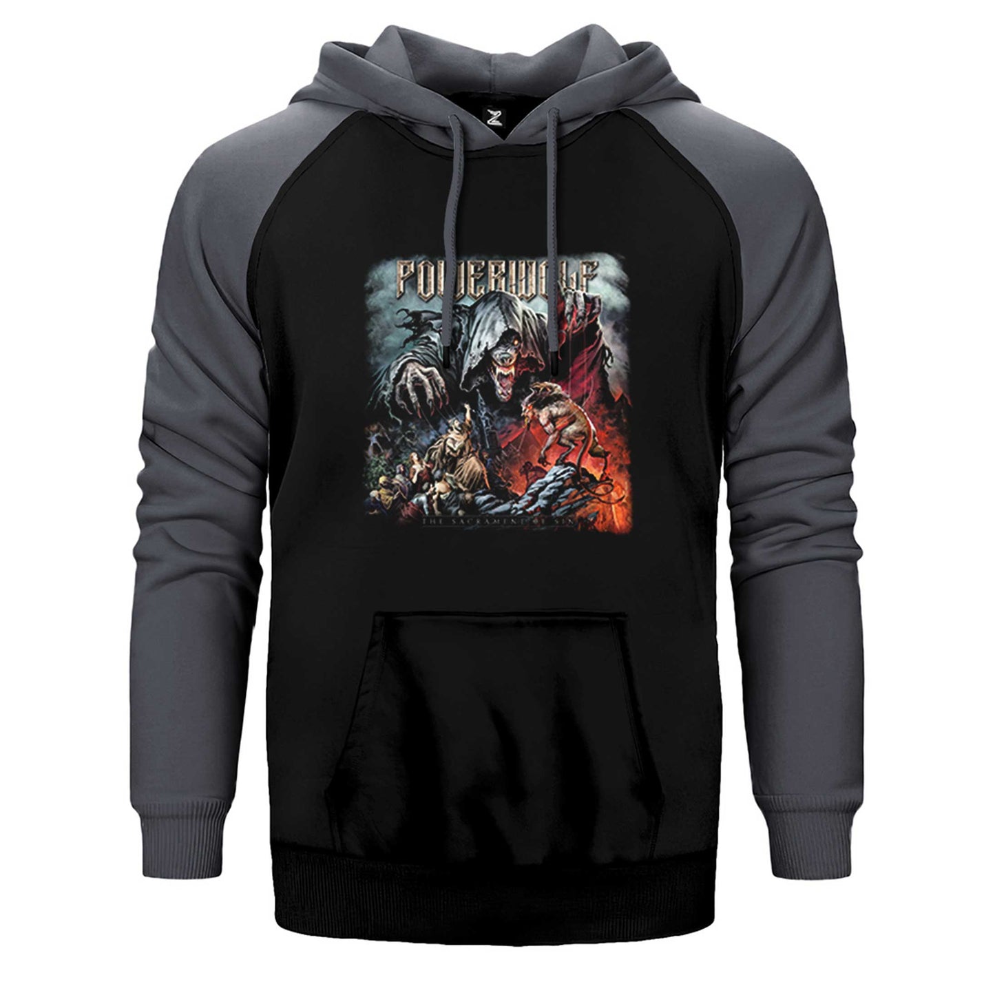 Powerwolf The Sacrament of Sin Çift Renk Reglan Kol Sweatshirt / Hoodie