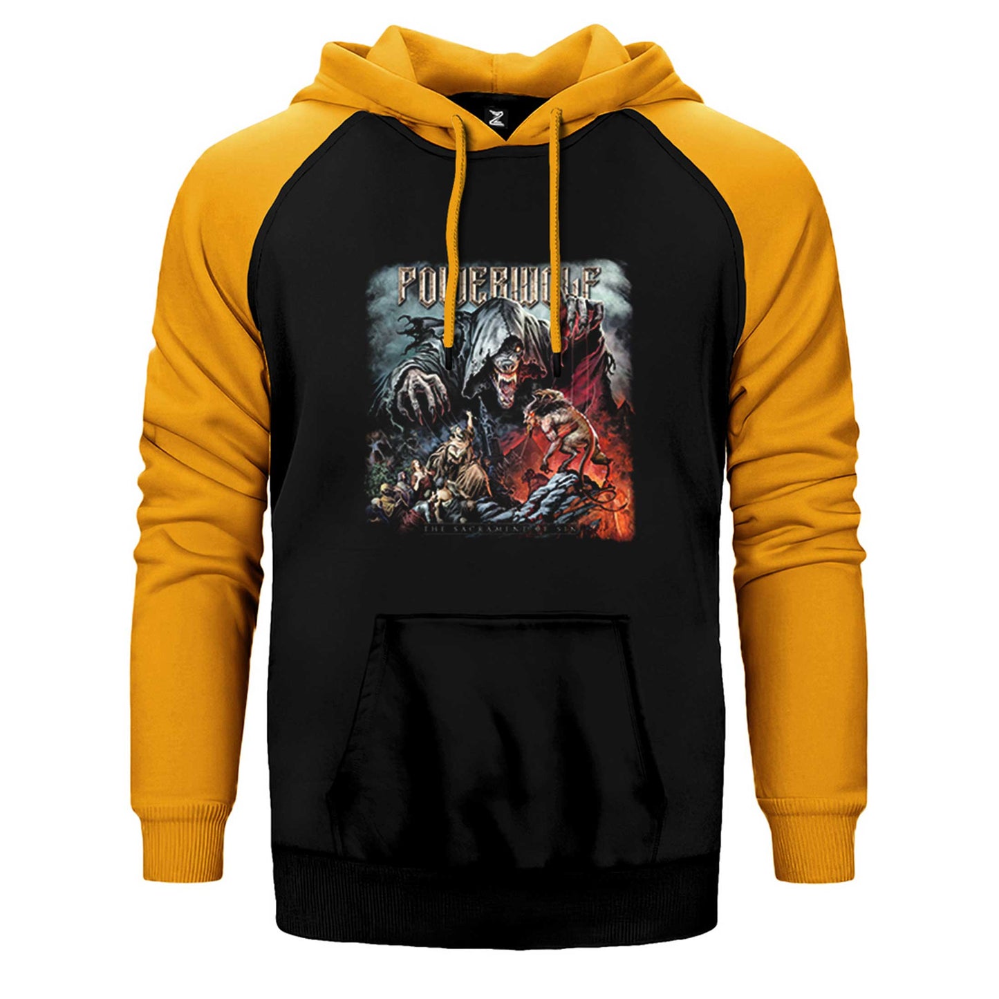 Powerwolf The Sacrament of Sin Çift Renk Reglan Kol Sweatshirt / Hoodie