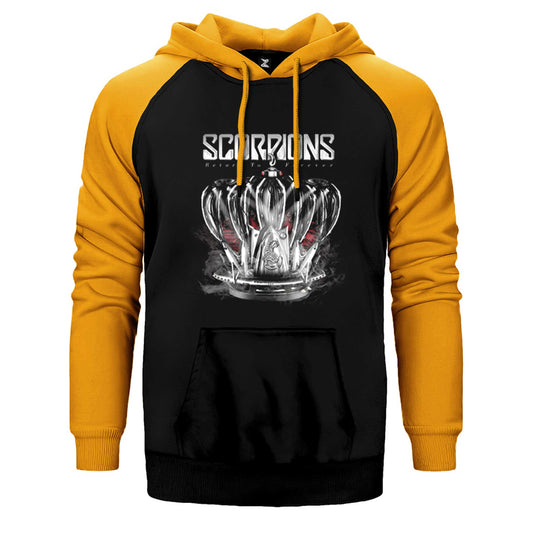 Scorpions Return To Forever Çift Renk Reglan Kol Sweatshirt / Hoodie