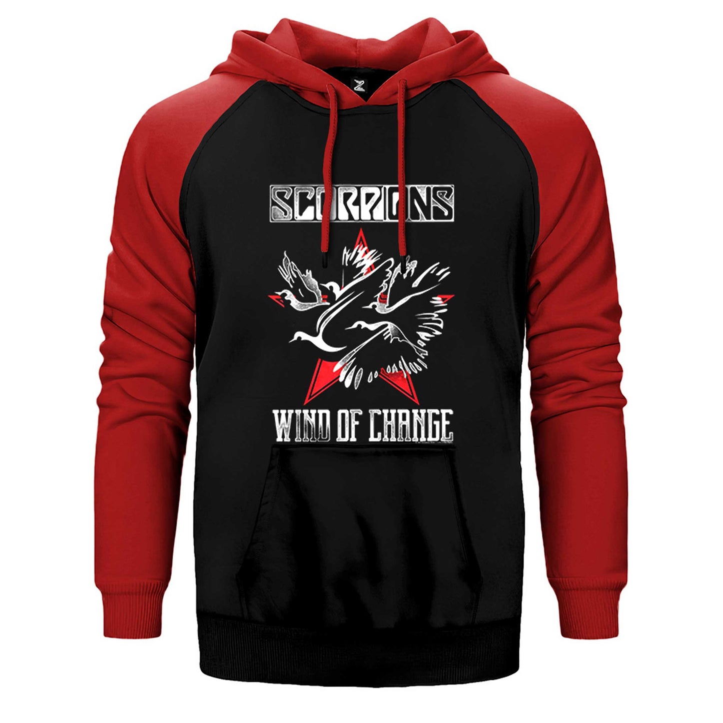 Scorpions Wind Of Change Çift Renk Reglan Kol Sweatshirt / Hoodie