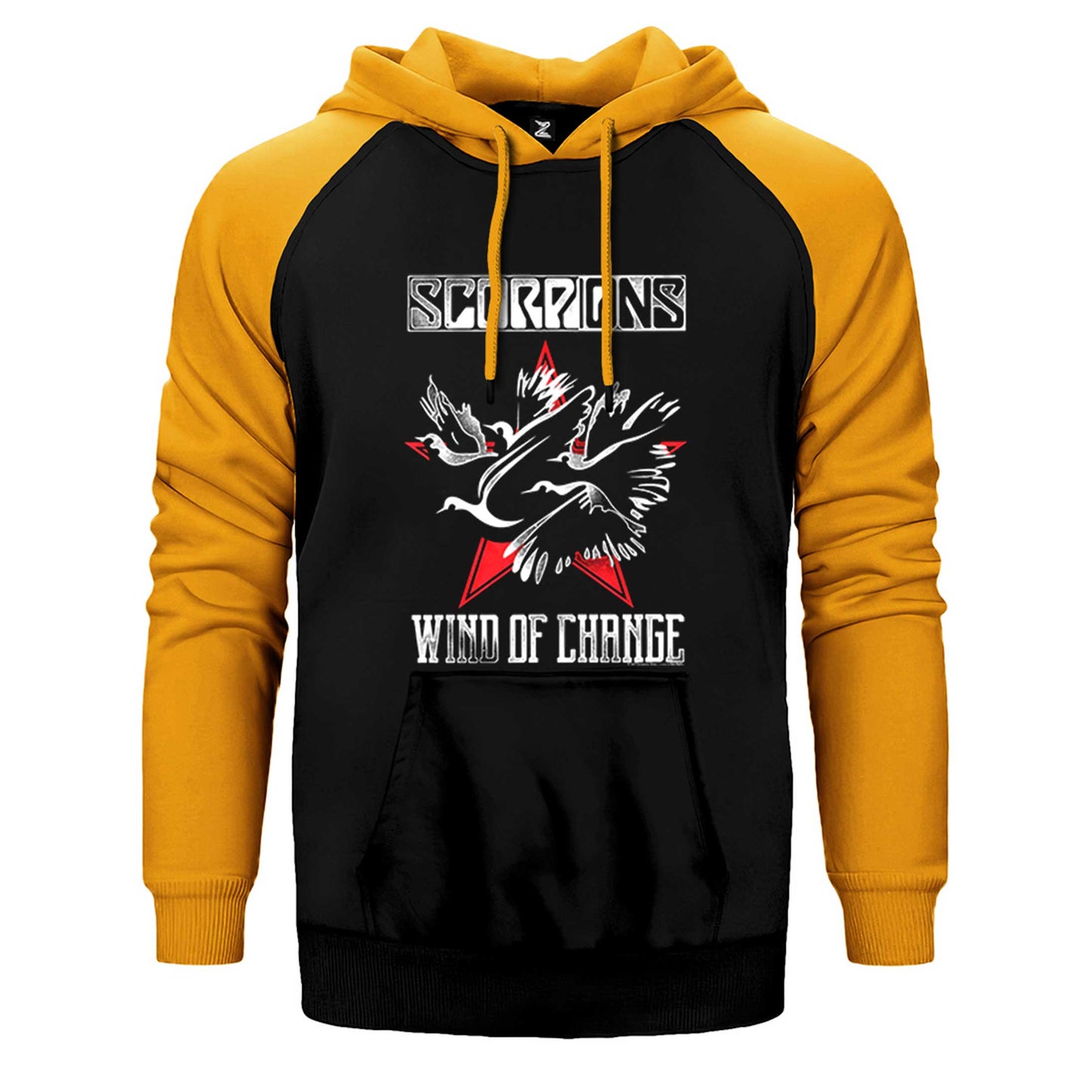 Scorpions Wind Of Change Çift Renk Reglan Kol Sweatshirt / Hoodie