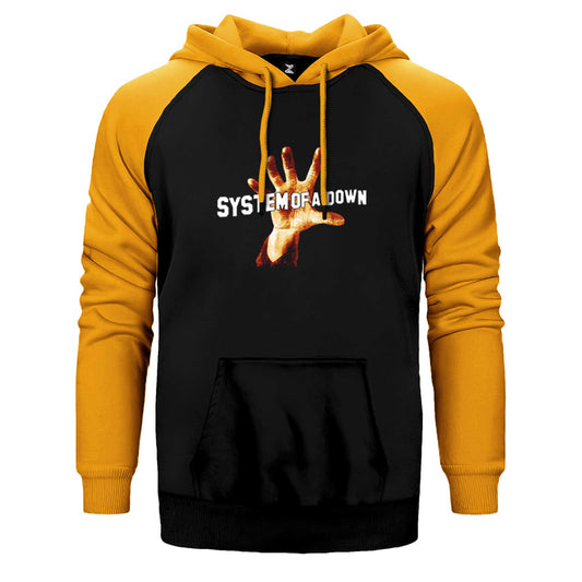 System of a Down 1998 Çift Renk Reglan Kol Sweatshirt / Hoodie