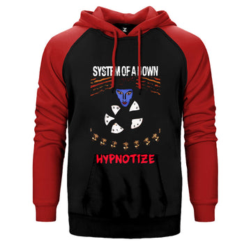 System of a Down Hypnotize Çift Renk Reglan Kol Sweatshirt / Hoodie