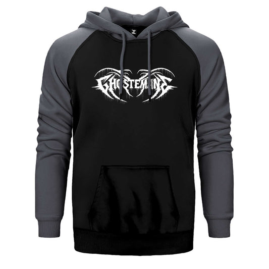 Ghostemane Text Çift Renk Reglan Kol Sweatshirt / Hoodie