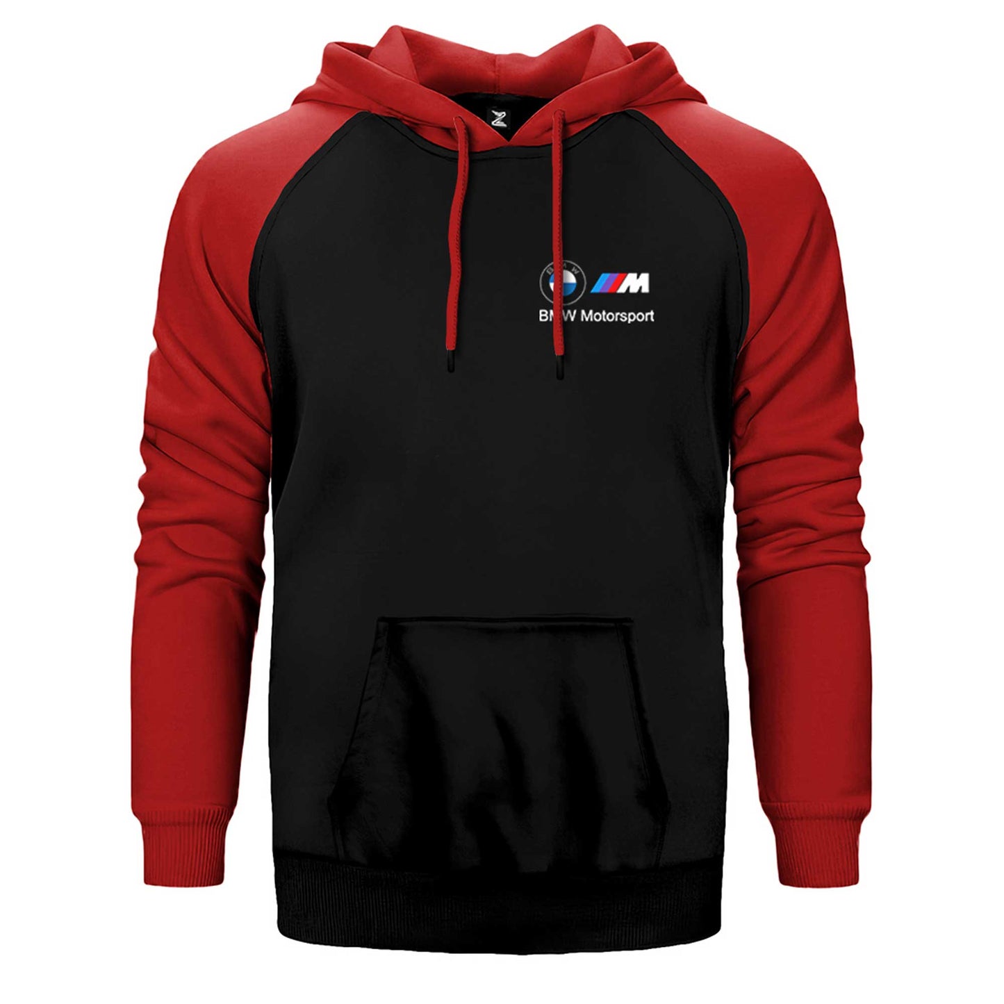 BMW Logo M Power Motorsport 2 Çift Renk Reglan Kol Sweatshirt / Hoodie