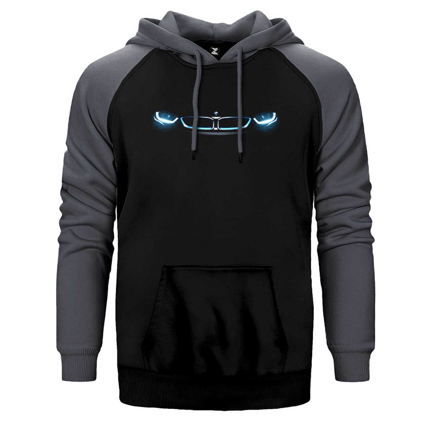 BMW i8 Headlights Çift Renk Reglan Kol Sweatshirt / Hoodie