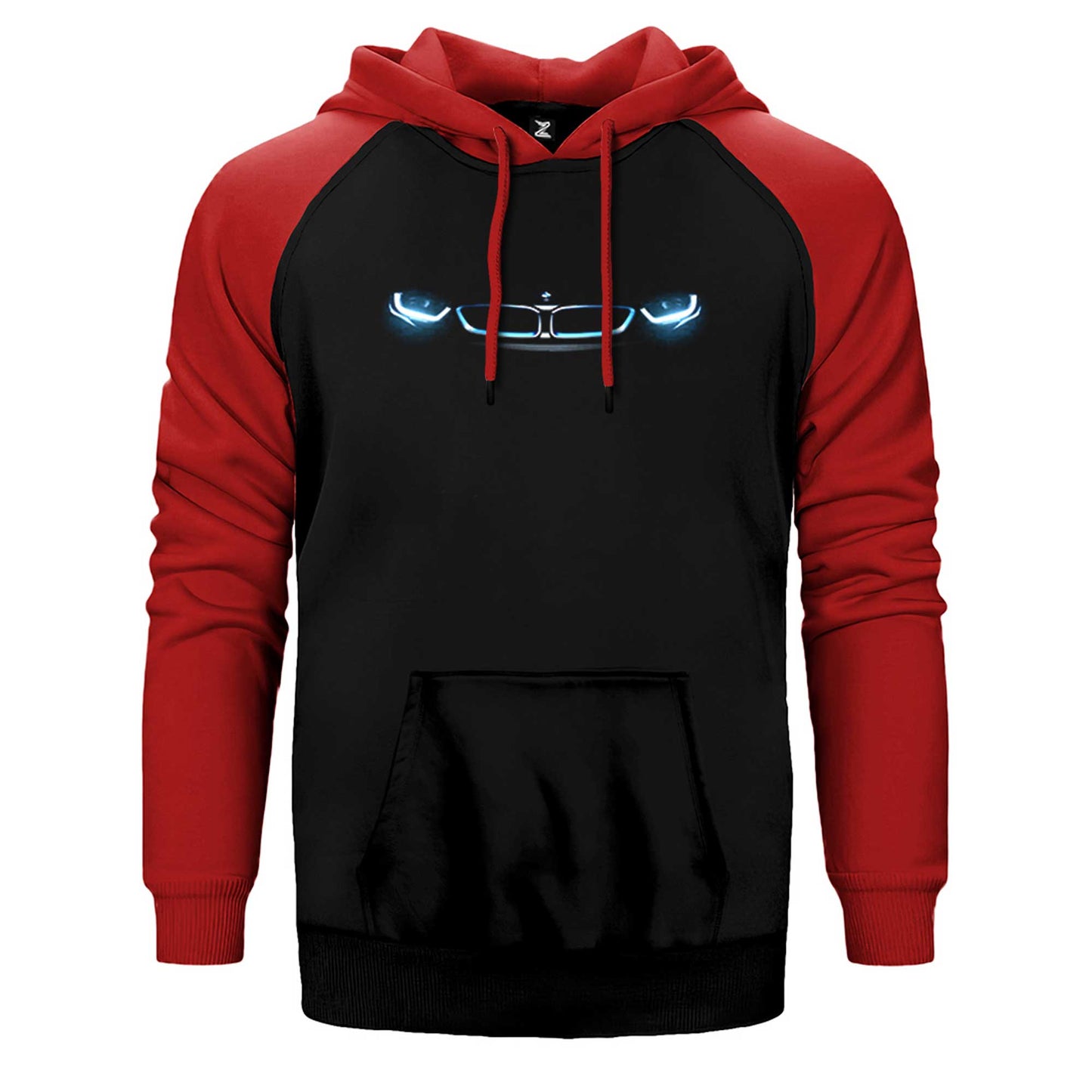 BMW i8 Headlights Çift Renk Reglan Kol Sweatshirt / Hoodie
