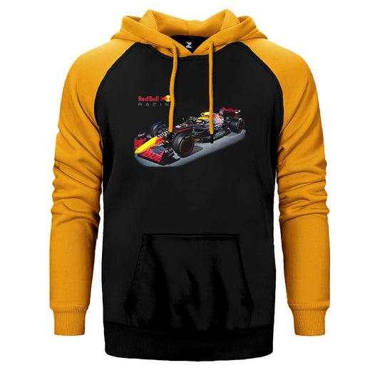 RedBull Racing F1 Çift Renk Reglan Kol Sweatshirt / Hoodie