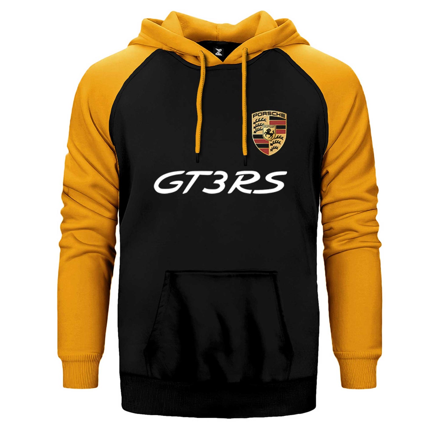 Porsche GT3RS Çift Renk Reglan Kol Sweatshirt / Hoodie