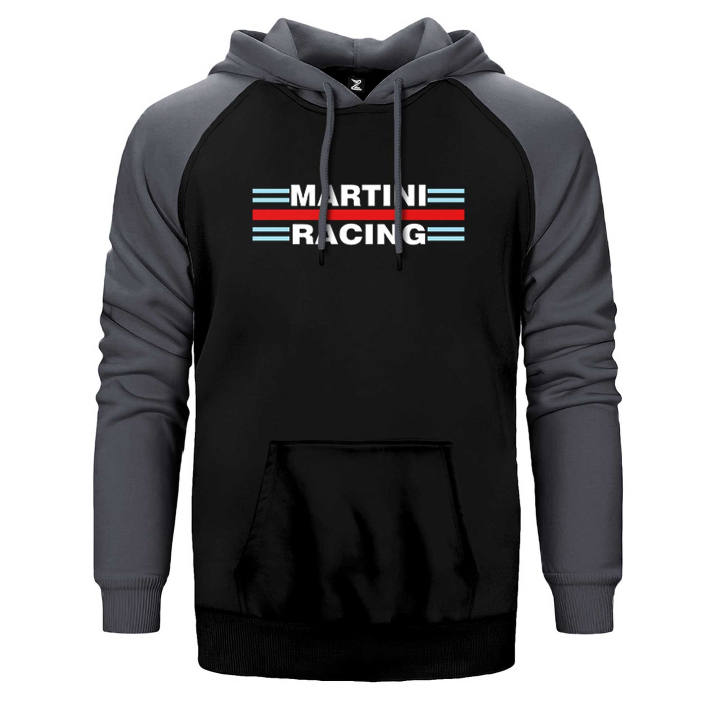 Martini Racing Çift Renk Reglan Kol Sweatshirt / Hoodie